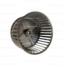 Turbina Sencilla 5 3/8 X 4 Aluminio 1